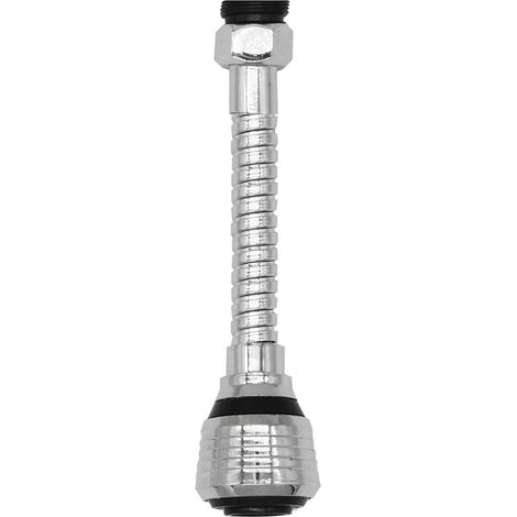 Eine Wasserhahnverlängerung, Ein Durchflussregler, Ein 15,5 Cm Langer Flexibler Verbindungsschlauch.
