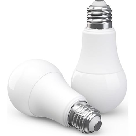 E27-schraubglühbirne, E27-sockel/weißes Licht (6500 K), Led-lampe, 9-w-lampe, Energiesparlampe, 2er-pack