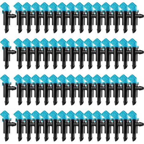 Tropfbewässerungssystem Für Gärten, Bäume Und Sträucher (blau), 60 Stück