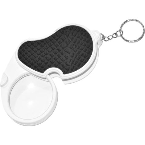 5-teilige Led-lupe 1x - Taschenlupe - Hd-lupe Mit 45 Mm Durchmesser Klappobjektiv - Geeignet Zum Lesen, Für Ausflüge Usw.