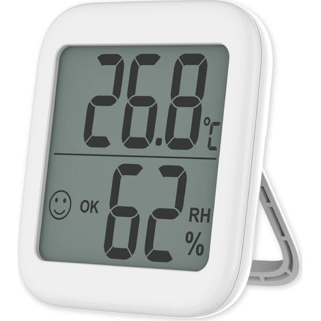 Digitales Hygrometer, Innenthermometer, Thermometer Und Feuchtigkeitsanzeiger Mit Feuchtigkeits- Und Temperaturüberwachung