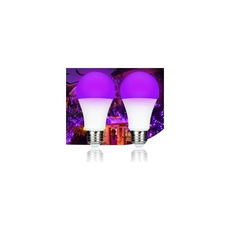 9-w-uv-schwarzlichtlampe E27, 395 Nm Zur Urinerkennung, Für Fluoreszierende Farbe, Halloween Und Kinderpartys