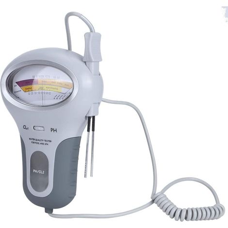 Elektronisches Wasserqualitätsmessgerät – Testgerät – Restchlor-tester – Ph-2-in-1-gerät