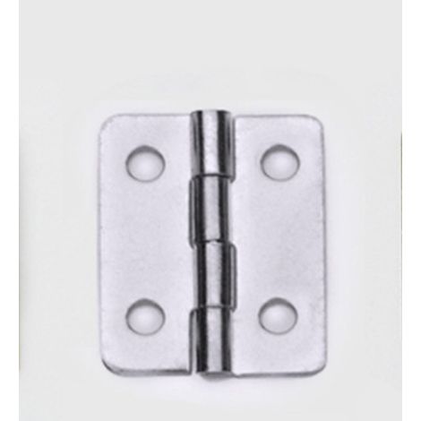 Packung Mit 50 Mini-silberscharnieren 18 X 16 Mm, Flachscharniere Für Schranktüren, Schubladen Und Kommoden, Heimwerkerzubehör, Verbindungsstücke