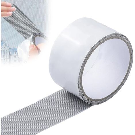 Moskitonetz-reparaturband – Geeignet Für Moskitonetze An Türen Und Fenstern, Zeltplanen Usw. – 1 Rolle, 5 X 200 Cm, Grau