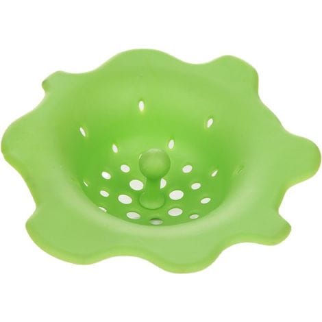 Farbiger Silikonfilter Für Küchenspüle, Duschablauf, Haarfilter, Badezimmer-bodenablauf (farbe: Grün)