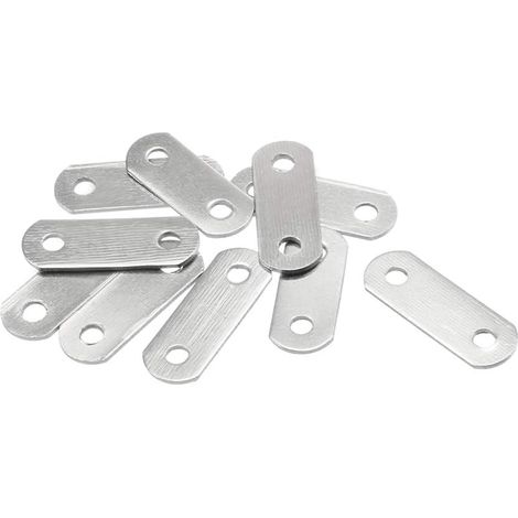 Reparaturbrett, Ideal Für Tischkanten, Stuhlbeine Usw. – Inklusive Schrauben (47 X 16 Mm), 10er-packung