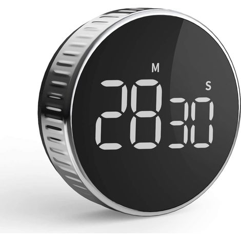 Küchentimer, Küchentimer Mit Countdown, Digitaler Magnettimer Mit Lcd-display, Drehregler, Küchenplanungshilfe