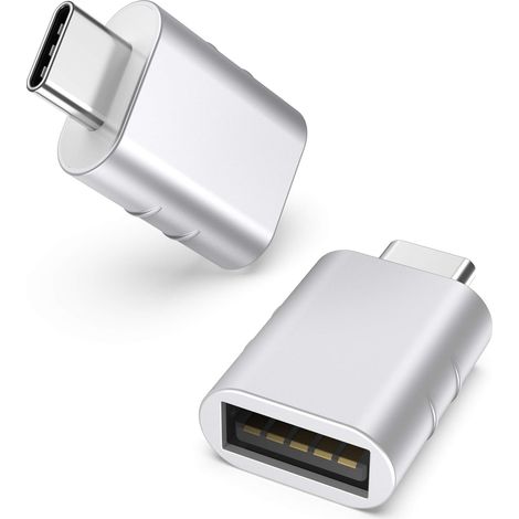 Packung Mit 2 Usb-c-auf-usb-adaptern, Usb-c-stecker Auf Usb 3.0-buchse, Kompatibel Mit Macbook Pro/air 2021, Imac Und Ipad Mini 6.