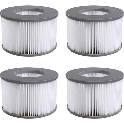 Mspa-filter, Ersatzfilter Für Aufblasbare Whirlpool-pools, Badewannenfilter (4 Stück)