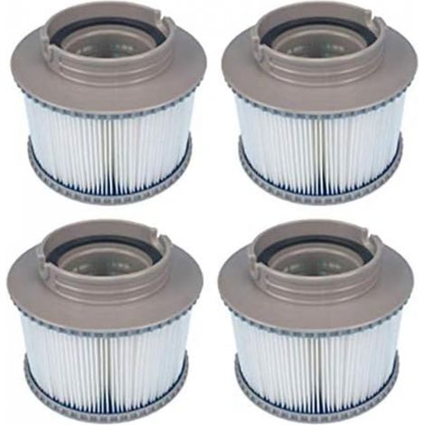 Poolfilter, Set Mit 4 Ersatzfiltern Für Mspa Fd2089, Filterpumpe, Für Bestehende Mspa-whirlpools