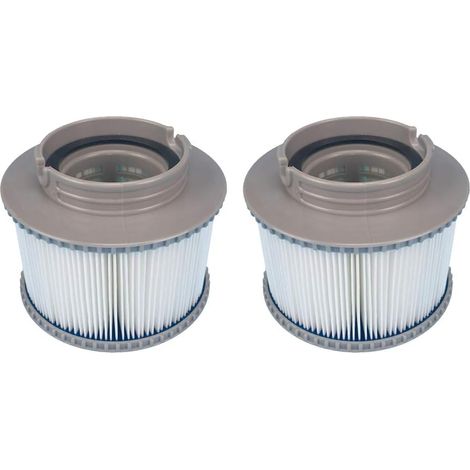Poolfilter, Set Mit 2 Ersatzfiltern Für Mspa Fd2089, Filterpumpe, Für Bestehende Mspa-whirlpools