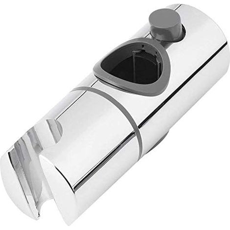 Verstellbare Duschhalterung Aus Abs, Duschkopfhalterung Für Standard-rundduschstangen Mit 24 Mm Durchmesser