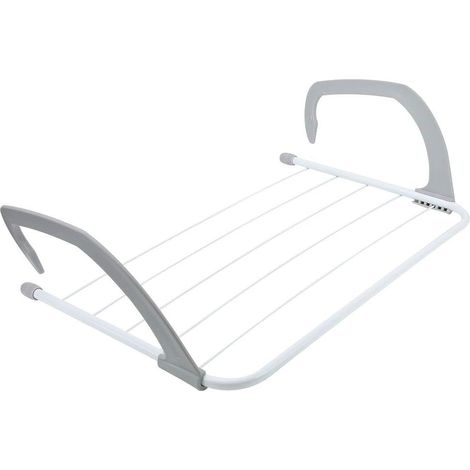 Tragbarer, Faltbarer Und Einziehbarer Wäscheständer Für Balkon, Fensterbank, Handtuchhalter, Kleiderbügel, Für Den Innen- Und Außenbereich