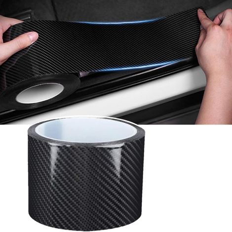 Universelle Schutzfolie Für Einstiegsleisten (5 Cm X 3 M), 10 M Carbonfaser-aufkleber, Stoßstangenschutz, Schutz