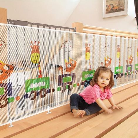 M X 79 Cm Sicherheitsnetz Für Kinder Und Haustiere Zum Schutz Vor Stürzen Auf Treppen Und Balkonen