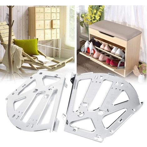 Scharniere Für Schuhschubladen, Schuhregal, Ersatzteile Aus Edelstahl Für Küchen- Oder Wohnzimmermöbel (3 Stück)