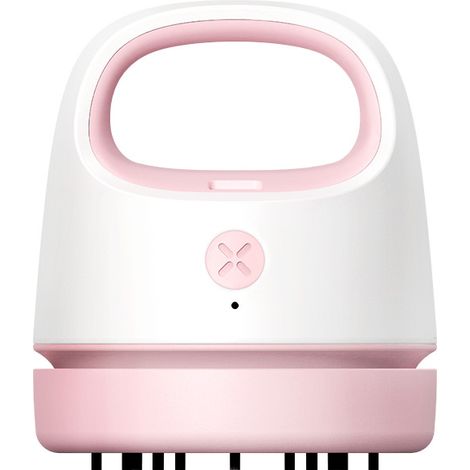 Mini-tischstaubsauger In Rosa, Usb-aufladbar, Tragbar, Kabellos, 360°-drehung, Mini-handstaubsauger, Ideal Für Schulen Und Haushalte