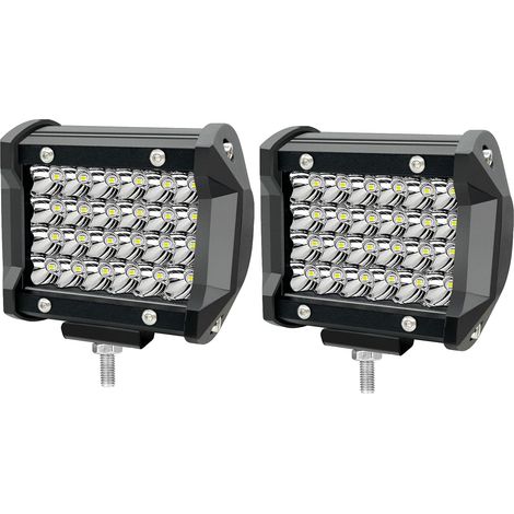 Wasserdichte Led-scheinwerfer - Geeignet Für Autos, Lkws, Traktoren - Led-nebelscheinwerfer/scheinwerfer - (2 Stück)