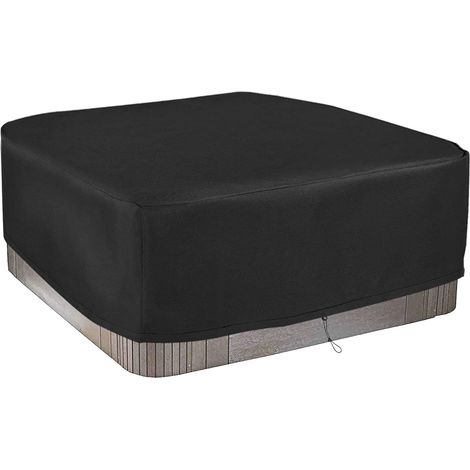 Garten-whirlpoolabdeckung, 210d Oxford-gewebe, Wasserdicht Und Uv-beständig, Geeignet Für Whirlpools Im Freien (200 X 200 X 85 Cm)