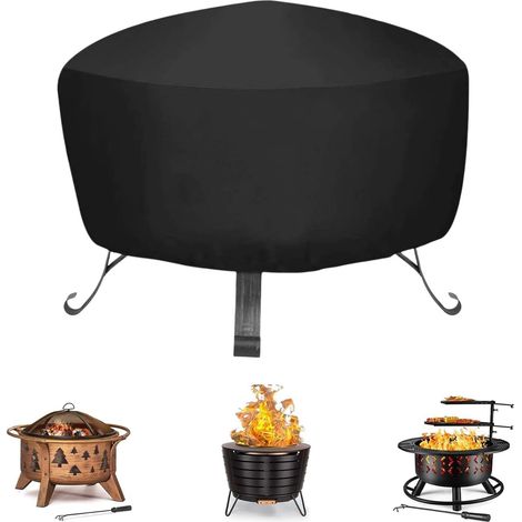 Runde, Wasserdichte, Kratzfeste Schutzhülle Für Grillfeuerstellen (92 X 92 X 31 Cm)