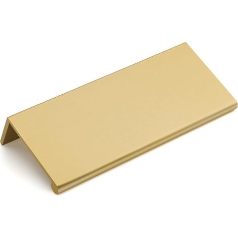 Unsichtbarer Griff – Ideal Für Verschiedene Schrank-, Schubladen- Und Möbelarten – 1 Stück, Goldfarben, 80 Mm