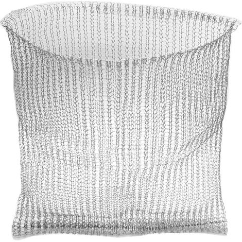 Nagetiersicherer Metallbeutel Aus Edelstahl – Schützt Die Meisten Pflanzenwurzeln Und Früchte – 1 Stück, 23 × 25 Cm, Silber