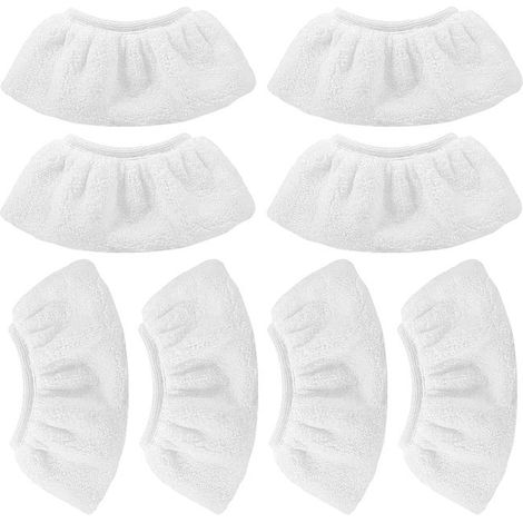 8 Mikrofasertücher Für Kärcher Dampfreiniger, Zubehör Sc1 Bis Sc5, Ideal Für Die Haushaltsreinigung