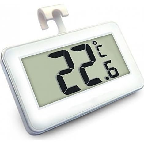 Digitales Kühlschrankthermometer, Hochpräzises Elektronisches Thermometer Mit Ständer, Geeignet Für Kühlschränke, Weiß