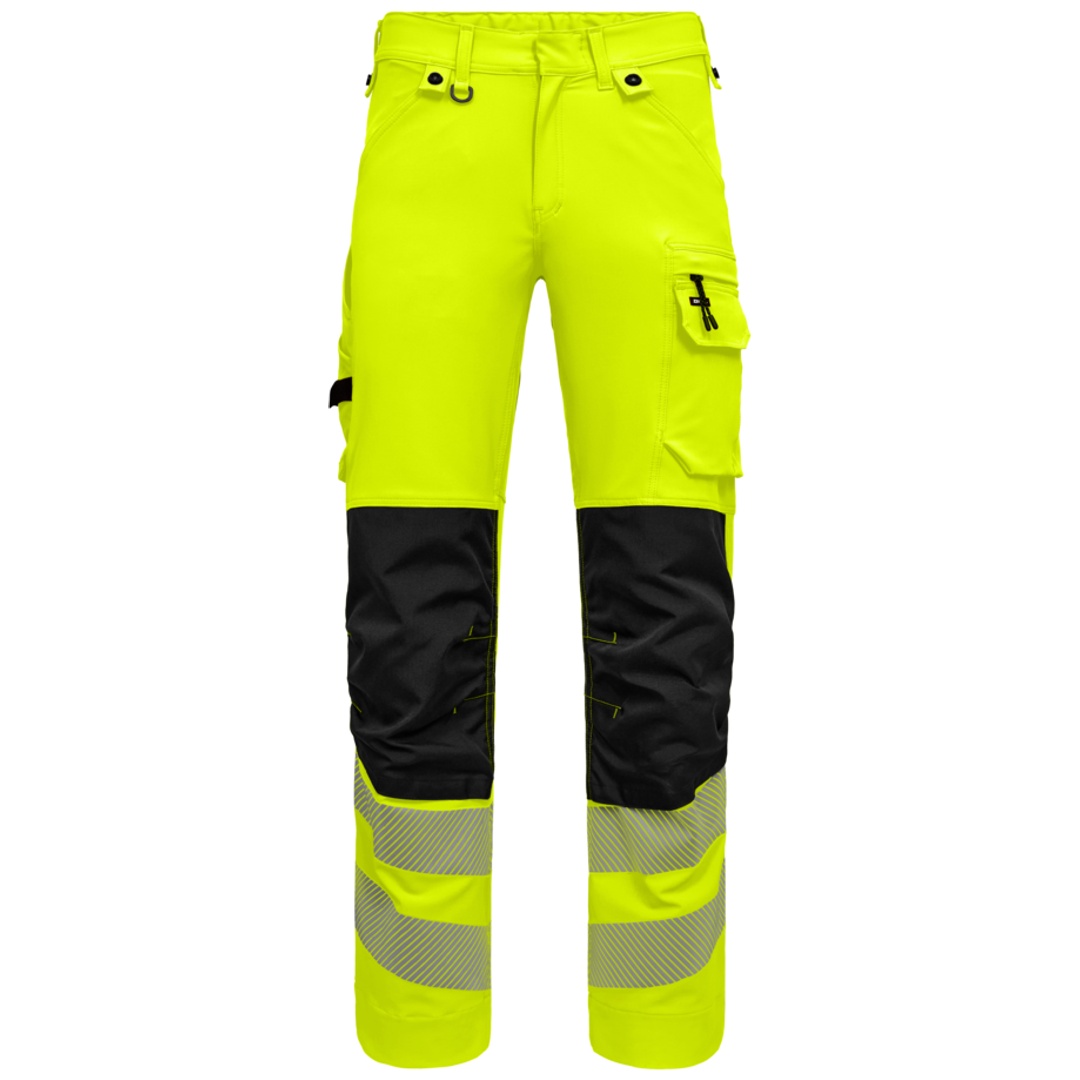 Engel Warnschutzhose Mit 4-wege-stretch 2345-124-3820 Gr. 58 Hi-vis Gelb/schwarz