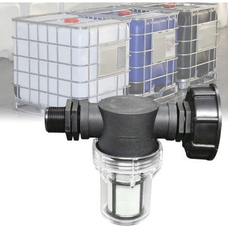 1000-liter-tankhahnanschluss – Gartenschlauchanschluss Mit Filter – S60x6-adapter Für 3/4"-ibc-tank – Ungiftig Und Wiederverwendbar