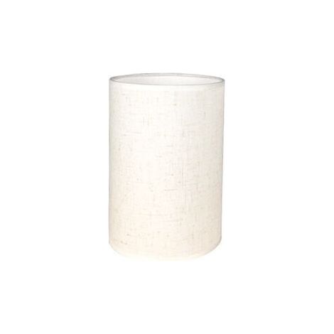 Zylindrischer Lampenschirm Aus Naturleinen, 14 Cm Durchmesser – 20 Cm Höhe – Für Tisch-, Pendel- Und Stehlampen – Schnelle Montage