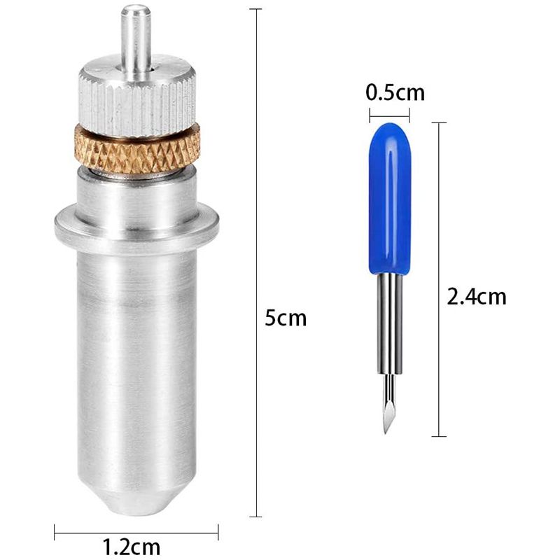 Set Mit 2 Sätzen À 41 Plotterklingen – 45°-winkelschneider Für Vinyl Und Reflektionsfolie – Kompatibel Mit Silhouette Und Cameo