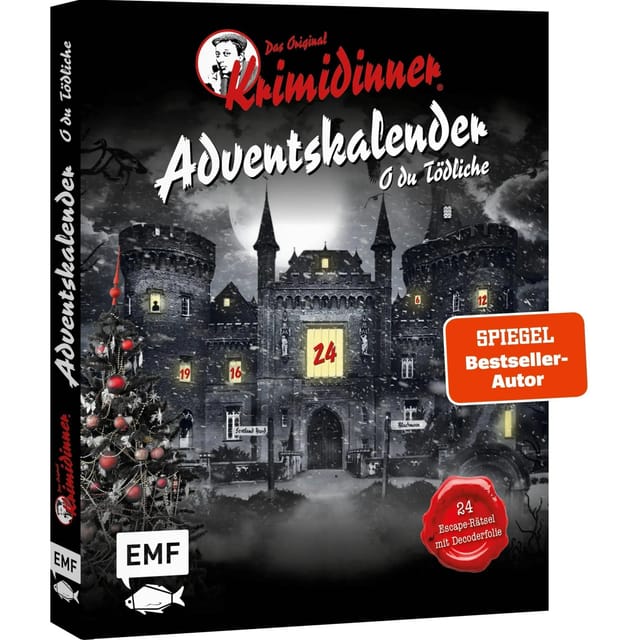 Der offizielle Escape-Adventskalender zum Original Krimidinner®: O du Tödliche - Weihnachten bei den Ashtonburrys