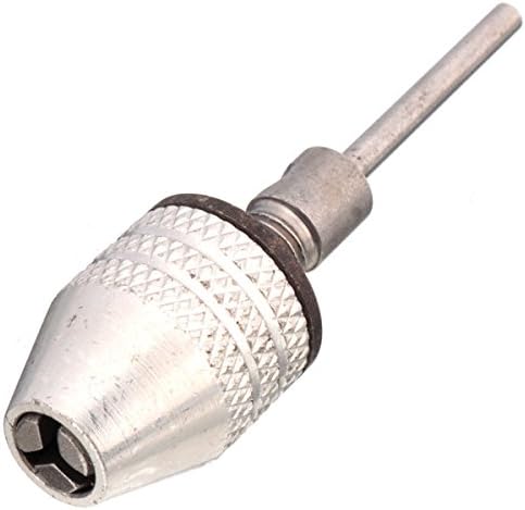 Ccykxa0.3-4 Mm Mini Perceuse Mandrin Électrique Avec Tige De Raccordement 3 Mm Pour Dremel