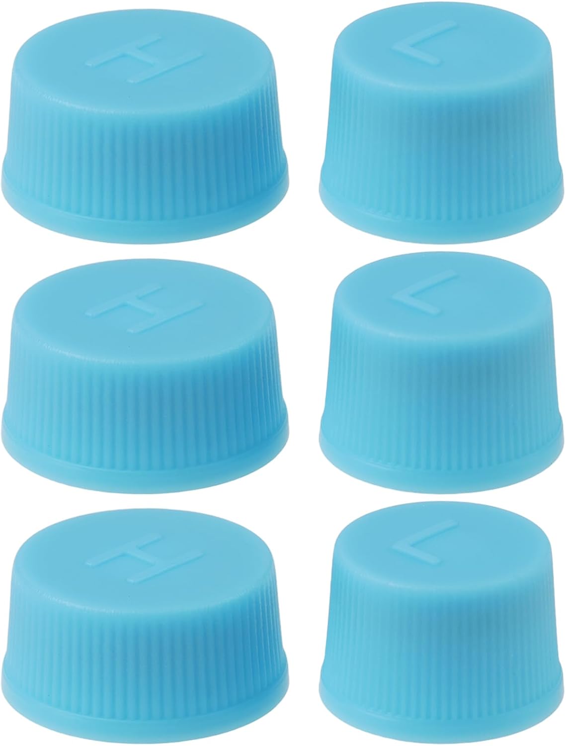 Ccykxalot De 6 Bouchons De Valve De Système Ac Haute Basse Pression Adaptés À La Plupart Des Voitures Avec Réfrigérants R134a Ou R12