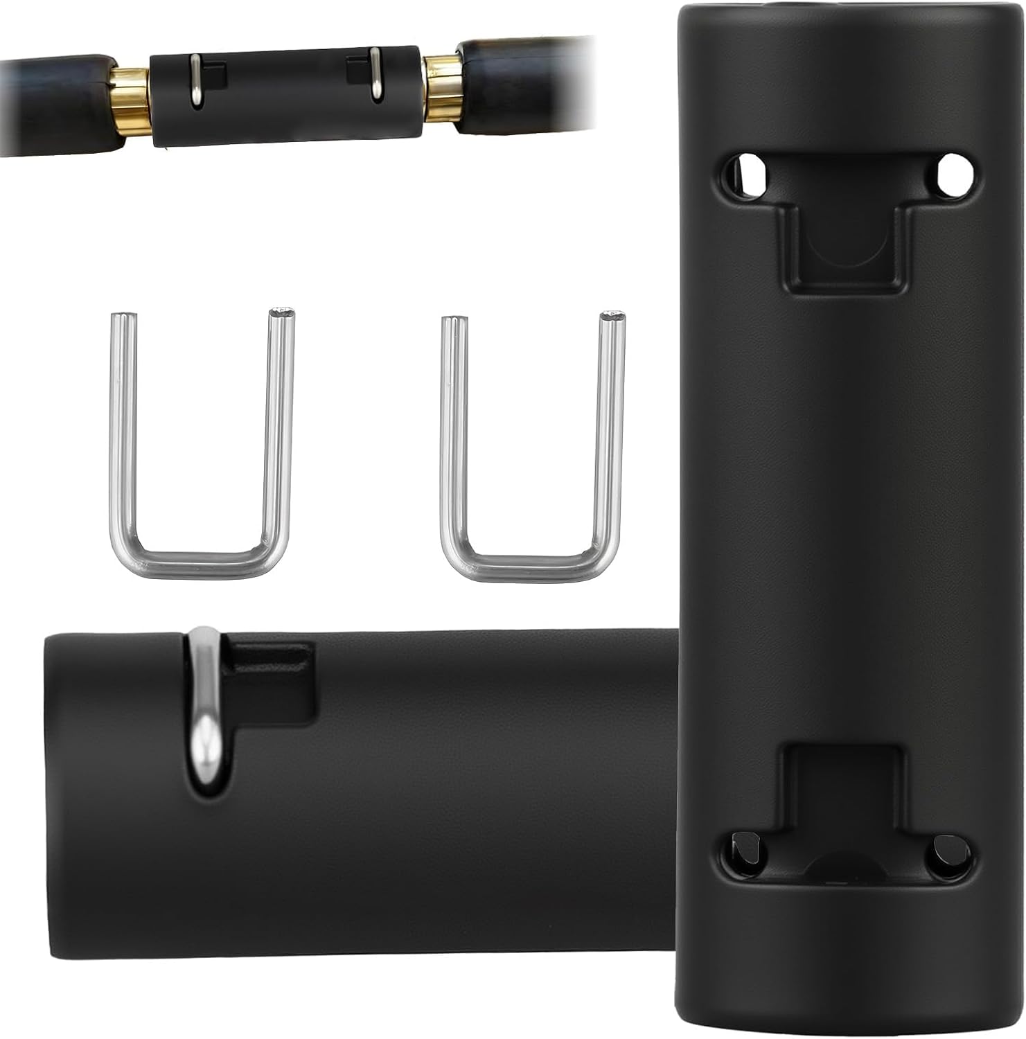 Ccykxa2 Pièces De Connecteurs D'Extension Haute Pression Avec Connexion Rapide À Broches, Compatible Avec Karcher K2 À K7 - Adaptés Aux Raccords De Tuyau