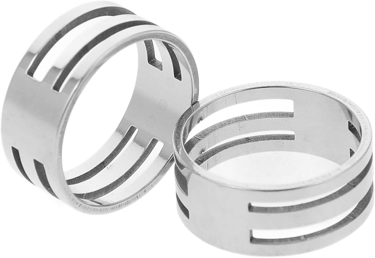 Ccykxalot De 2 Outils En Acier Inoxydable 17 Mm Pour Ouverture Et Fermeture D'Anneaux De Jonction, Bagues De Fabrication De Bijoux, Accessoires