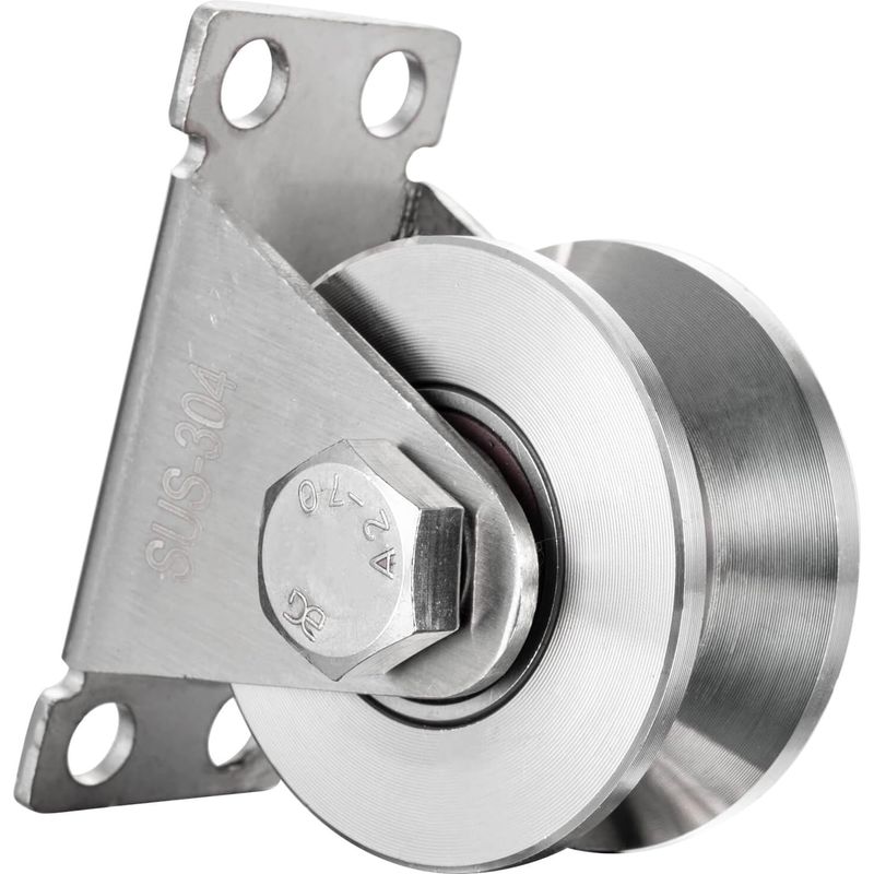 Spannrolle Mit 2 Kugellagern, Aus Edelstahl 304, Kapazität 48×22×16v, 1 Stück