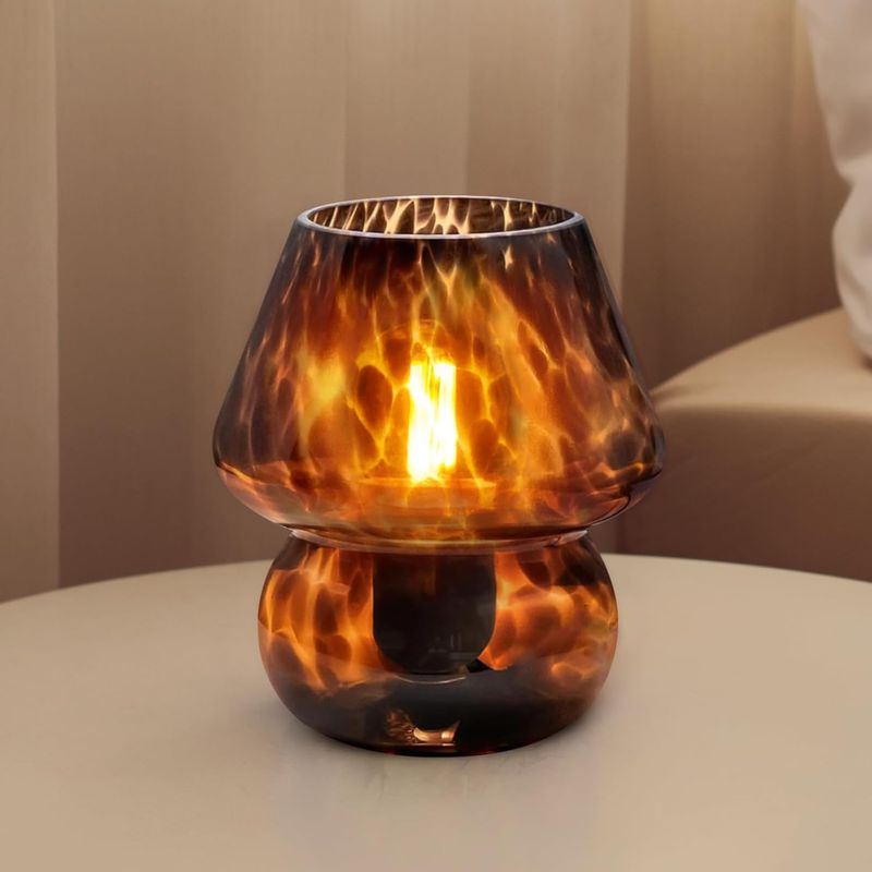Pilzlampe, Kleine Tischlampe Für Schlafzimmer, Schreibtisch- Und Nachttischlampen Für Wohnzimmer, Niedliche Mini-lampen Im Modernen Mid-century-stil Mit Pilzmotiv Für Nachttische, Ästhetische Wohndeko