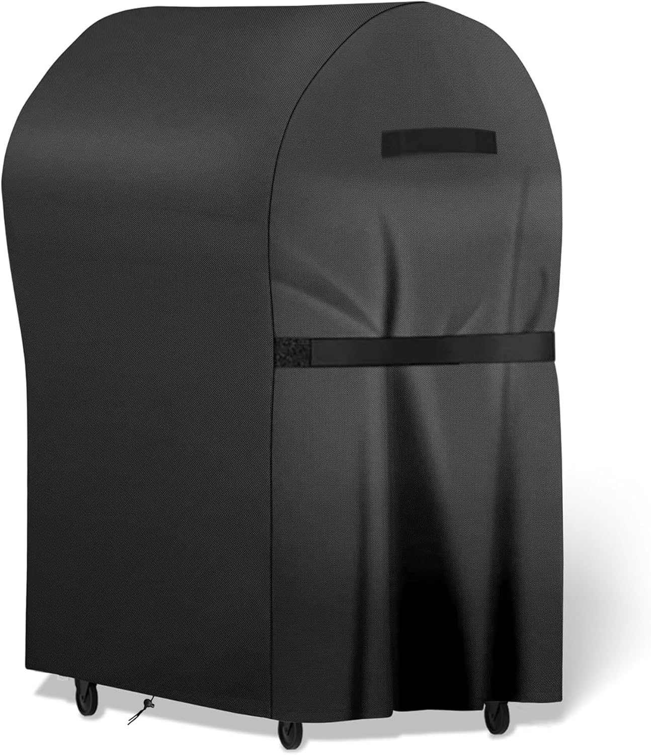 Housse Barbecue Exterieur, Barbecue Gaz, Oxford 210d, Bâche De Protection Bbq Avec Cordon Ajustable, Anti-vent, Anti-uv, Impermeable, Noir (77x67x110cm)