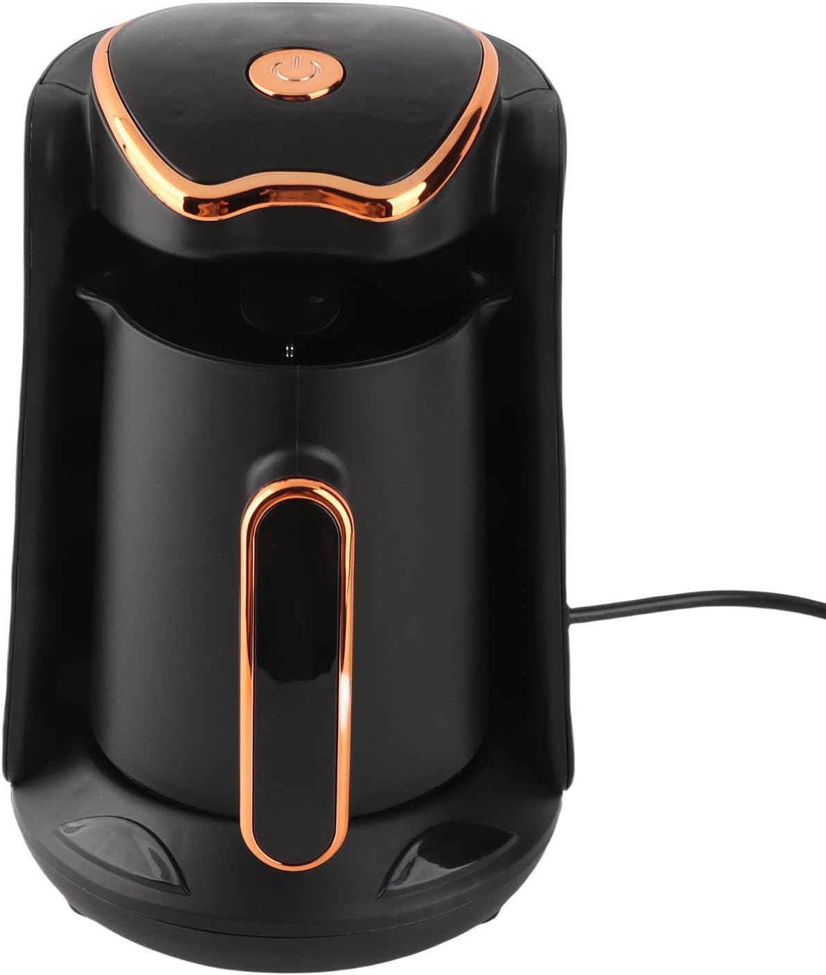 Machine À Café Turque 600 W, Cafetière Électrique Anti-surchauffe, Cafetière Turque Automatique Intelligente Anti-débordement, Capacité De 1 À 4 Tasses Pour La Cuisine