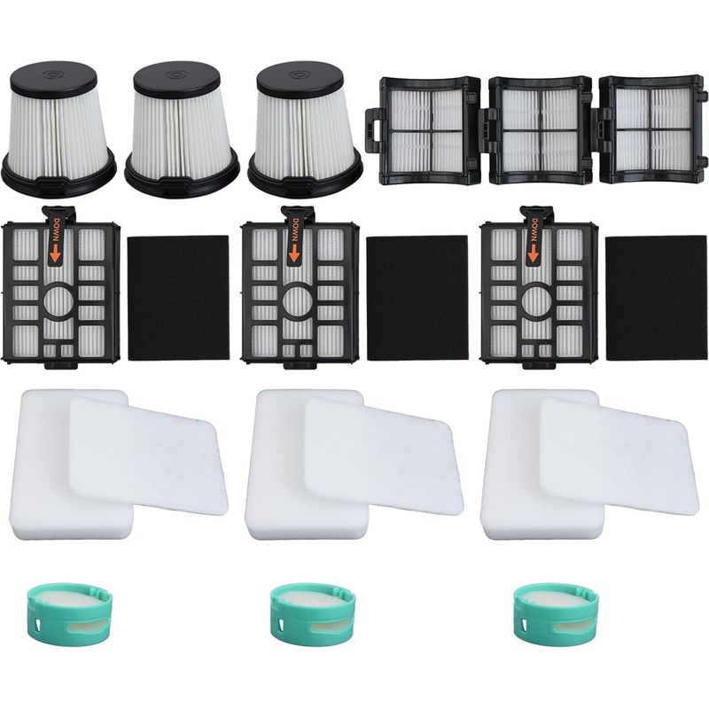 Filterset Für Shark-staubsauger, Filter Passend Für Die Shark-staubsaugermodelle Iw3511, Iw111 Und Iw1120