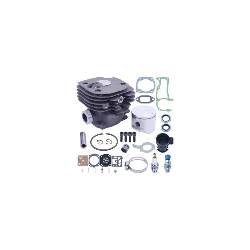 Zylindersatz Kompatibel Mit Husqvarna 372xp – Kompletter 52-mm-zylinder – Kolben- Und Dichtungssatz – Kettensägen-ersatzteile