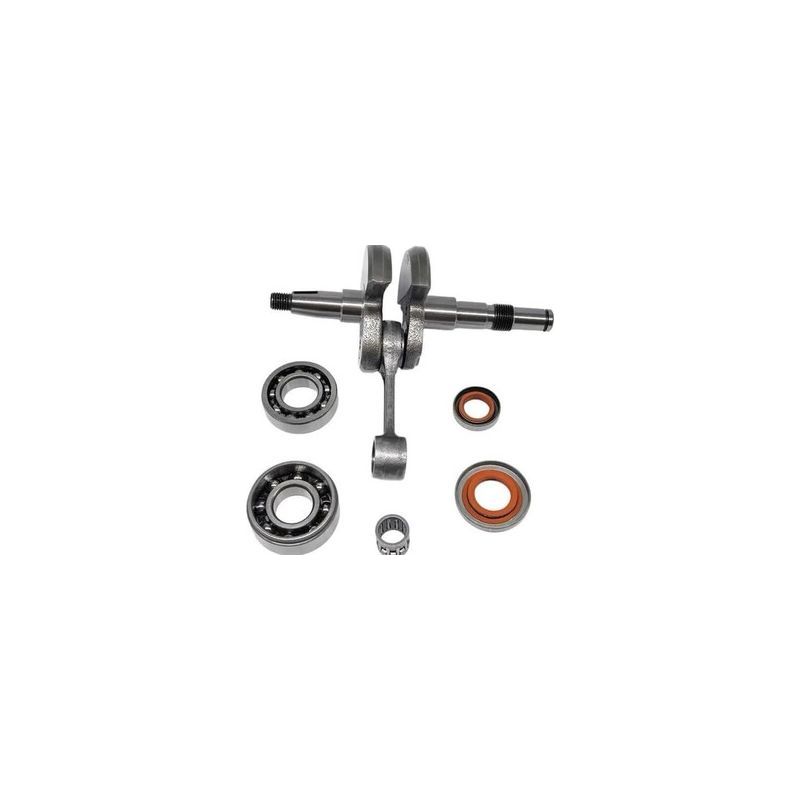Kurbelwelle Kompatibel Mit Stihl Ms240 Und Ms260 – Art.-nr. 1121 030 0405 – Mit Lagern Und Öldichtungen