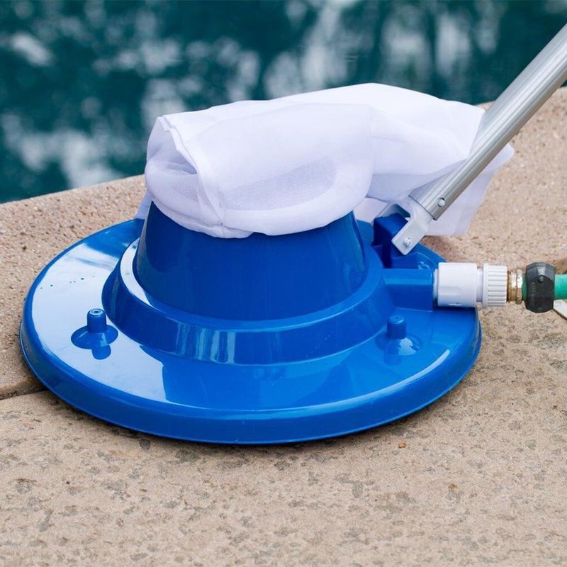 Leistungsstarker 15-zoll-poolsaugkopf – Großer Saugnapf Zum Aufsammeln Von Blättern Vom Poolboden