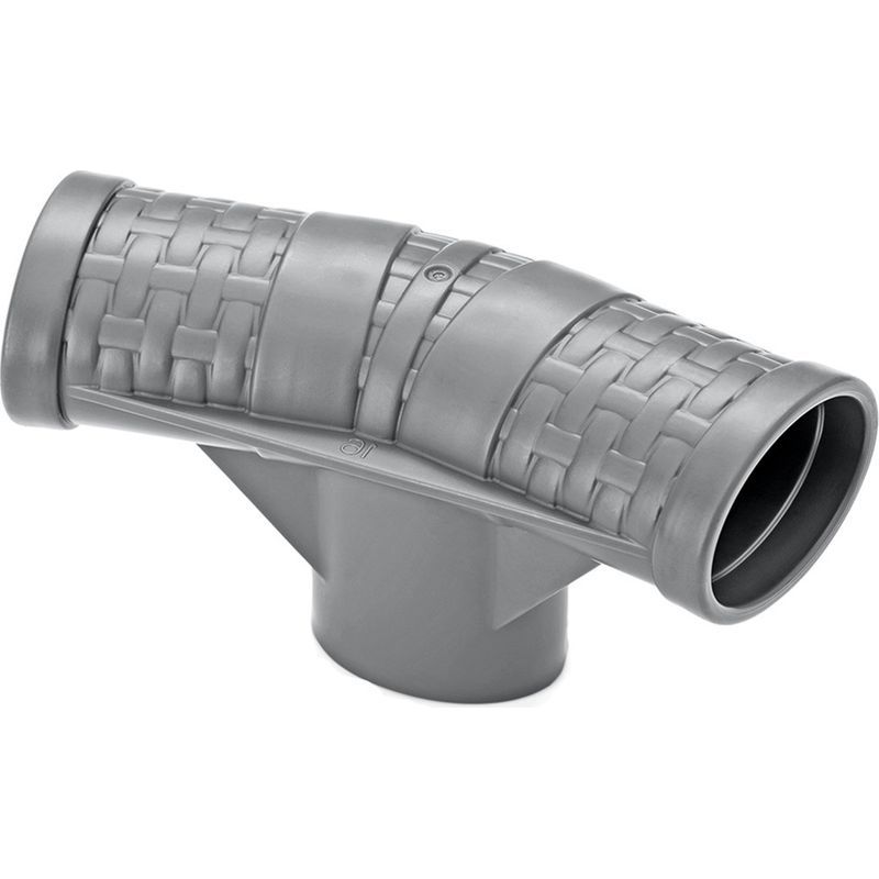 Bestway P07082 Kompatibler T-verbinder – Runder Poolanschluss – Anpassbarer Schlauchverbinder, 2 Stück