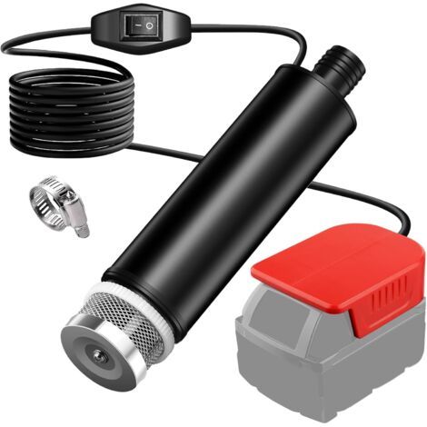 1 Wasserpumpe, Tragbar, 18v-batterie, Filter, Für Garten Und Schwimmbad