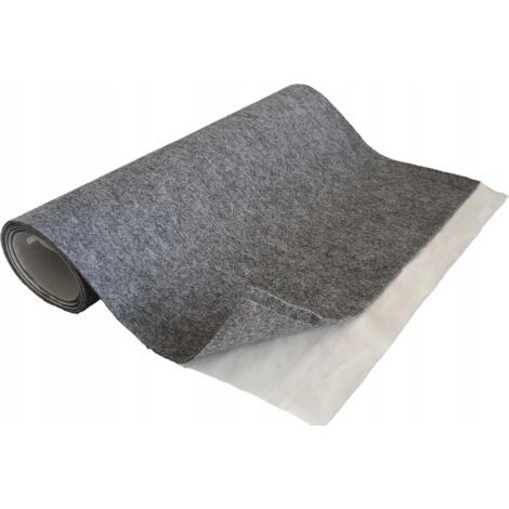 1 Rolle Selbstklebender Filzstoff, Grau, 2 Mm Dick, 50 Cm X 150 Cm, Schalldämmung, Für Auto, Haushalt, Heimwerkerprojekte