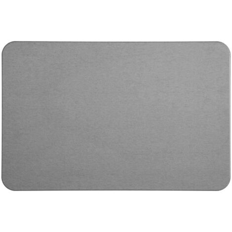 1 Kieselgur-badematte, Grau, Schnelltrocknend, Saugfähig, 39 X 60 Cm, Für Badezimmer